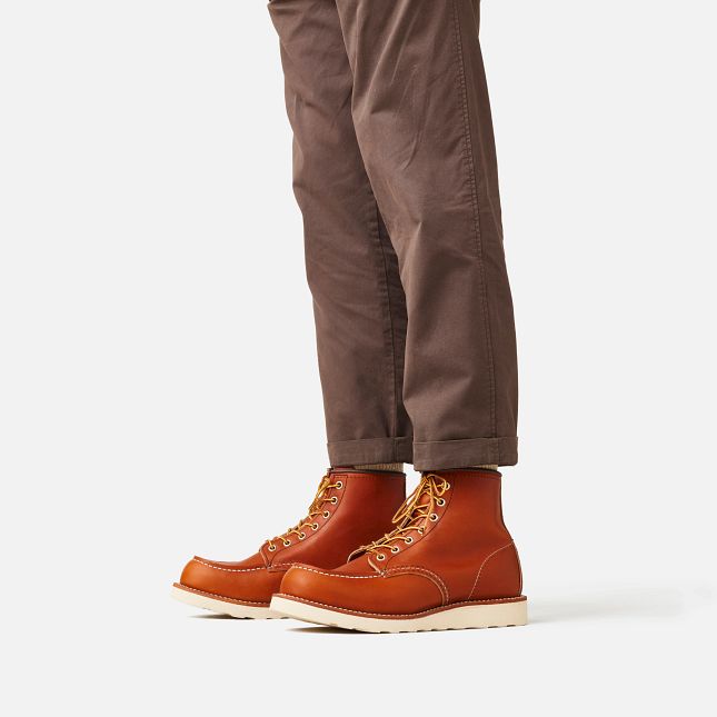 Red Wing Classic Moc - Copper Size 9.5 (Open Box) - Arcane Supply Co Red Wing Classic Moc - Copper Size 9.5 (Open Box) - Arcane Supply Co