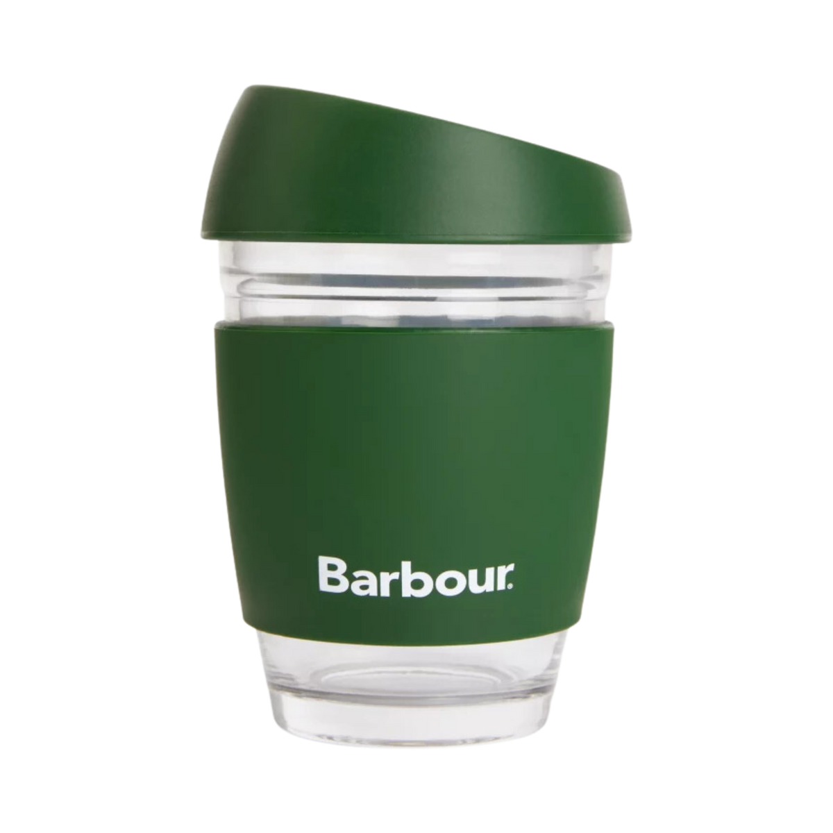 Barbour Glass Coffee Cup Green