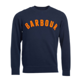 Barbour Prep Logo Crew in Navy
