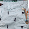True Grit Lobster Island Embroidered Shorts in Pool