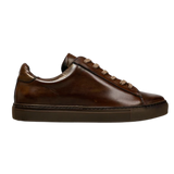 The Court Sneaker in Leather by G. Brown Shoes