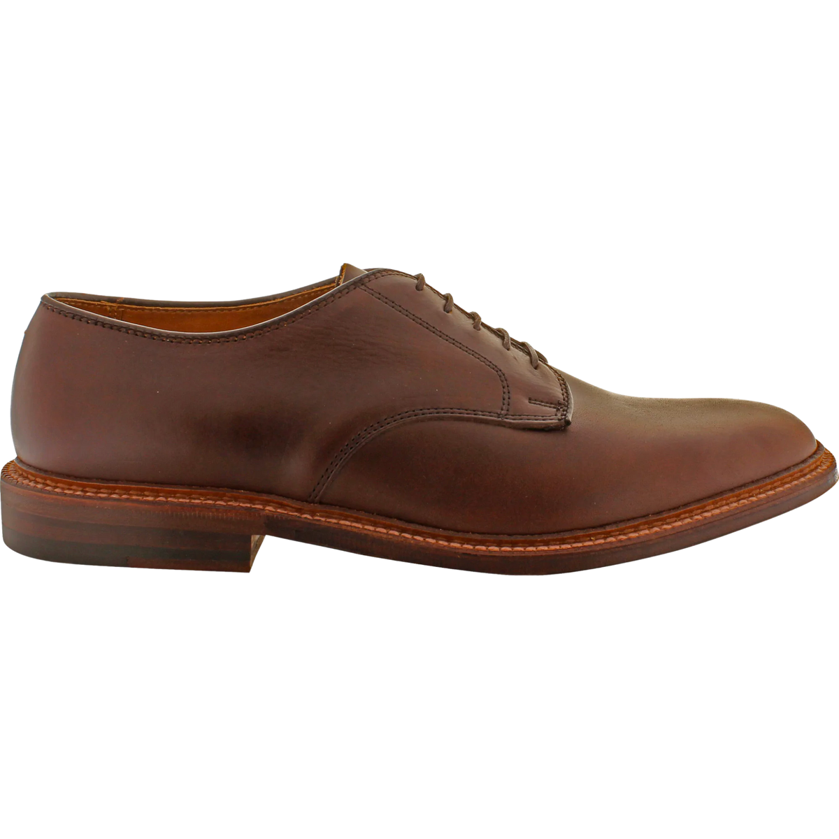 Alden 29364F Plain Toe Blucher Flex Welt Brown Chromexcel The QG