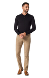 34 Heritage Verona Slim Leg Chino Pants In Khaki High Flyer