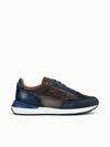 Magnanni Bravo Indigo Brown Sneaker