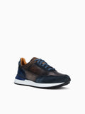 Magnanni Bravo Indigo Brown Sneaker