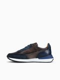 Magnanni Bravo Indigo Brown Sneaker