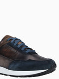 Magnanni Bravo Indigo Brown Sneaker