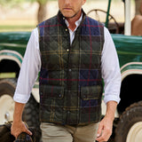 Barbour Icons Tartan Lowerdale Quilted Gilet