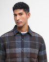 Barbour Chapter Check Overshirt Midnight Oak Tartan