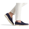 Magnanni Beignet Suede Apron Toe Loafer