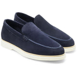 Magnanni Beignet Suede Apron Toe Loafer