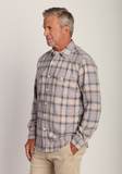 True Grit Road House Checks Long Sleeve Shirt