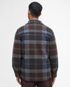 Barbour Chapter Check Overshirt Midnight Oak Tartan