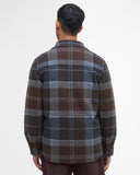 Barbour Chapter Check Overshirt Midnight Oak Tartan