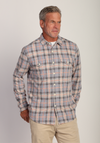True Grit Road House Checks Long Sleeve Shirt