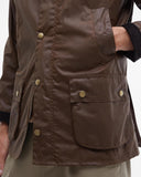 Barbour Ashby Waxed Jacket Bark