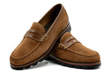 Martin Dingman Jackson Suede Penny Loafer