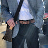 Torino Leather Italian Glazed Milled Calfskin Belt