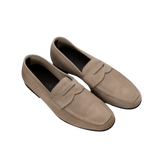 G Brown Hudson Penny Suede in Taupe