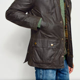 Barbour Ashby Waxed Jacket Olive