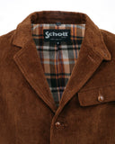 Schott NYC Corduroy Weekend Blazer in Two Colros
