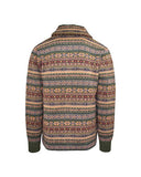Schott NYC Wool Blend Fair Isle Cardigan