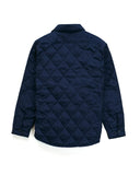 Schott NYC Down-Filled Quilted Shirt Jacket
