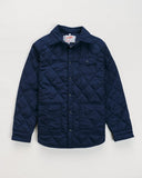 Schott NYC Down-Filled Quilted Shirt Jacket