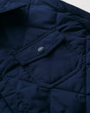 Schott NYC Down-Filled Quilted Shirt Jacket