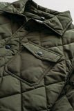 Schott NYC Down-Filled Quilted Shirt Jacket