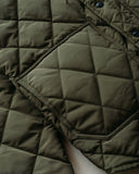 Schott NYC Down-Filled Quilted Shirt Jacket