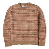 Schott NYC Fairisle Crewneck Sweater in Two Color Ways