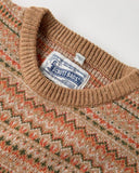 Schott NYC Fairisle Crewneck Sweater in Two Color Ways