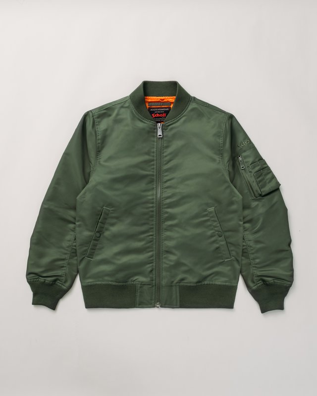 Schott NYC Lightweight Nylon MA-1 Jacket – The QG