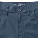 Duck Head Long Drive Performance Five-Pocket Pants Indigo Blue