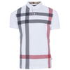 Barbour Blaine Tartan Polo Shirt in White