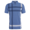 Barbour Blaine Tartan Polo Shirt in Chambray