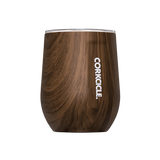Corkcicle Stemless Cup Walnut Wood 12oz