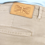 Premium Stretch Shorts by 7 Downie in Oatmeal