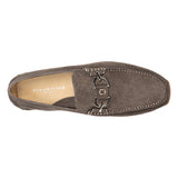 Donald Pliner Dacio Metal-bit Suede Driving Loafers