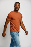 Easy Mondays Crew Neck T-Shirt Petrol or Pumpkin or Shadow