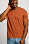 Easy Mondays Crew Neck T-Shirt Petrol or Pumpkin or Shadow