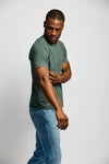 Easy Mondays Crew Neck T-Shirt Petrol or Pumpkin or Shadow