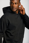 Easy Mondays Organic Cotton Hoodie Black or Shadow