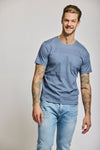 Easy Mondays Printed Hex Crew Neck T-Shirt in 2 Colors