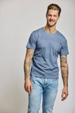 Easy Mondays Printed Hex Crew Neck T-Shirt in 2 Colors