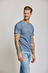 Easy Mondays Printed Hex Crew Neck T-Shirt in 2 Colors