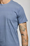 Easy Mondays Printed Hex Crew Neck T-Shirt in 2 Colors