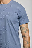 Easy Mondays Printed Hex Crew Neck T-Shirt in 2 Colors