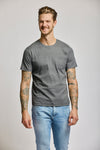 Easy Mondays Printed Hex Crew Neck T-Shirt in 2 Colors